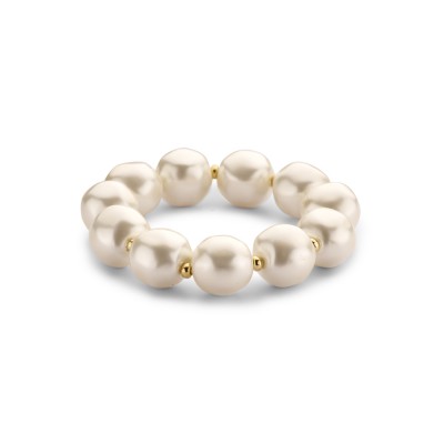 Les Cordes - Doga14 armband S/M kralen parelmoer 